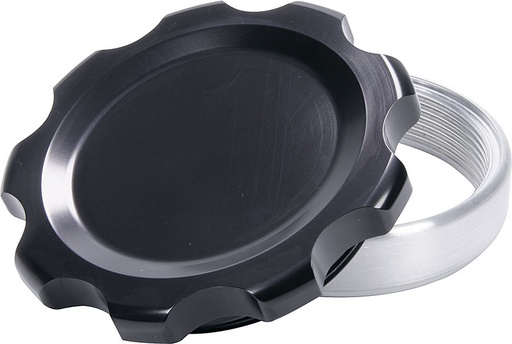 [ALL36175] Allstar Performance - Filler Cap Black With Weld-In Steel Bung Large