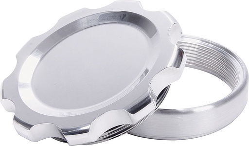 [ALL36177] Allstar Performance - Filler Cap Polished With Weld-In Steel Bung Large