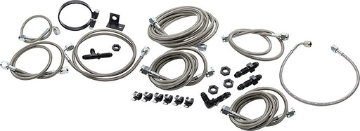 [ALL42052] Allstar Performance - Dirt Car Brake Line Kit Mod OEM Calipers