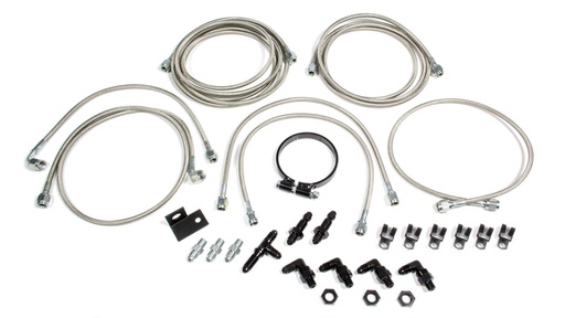 [ALL42054] Allstar Performance - Dirt Car Brake Line Kit LM Aftermarket Calipers