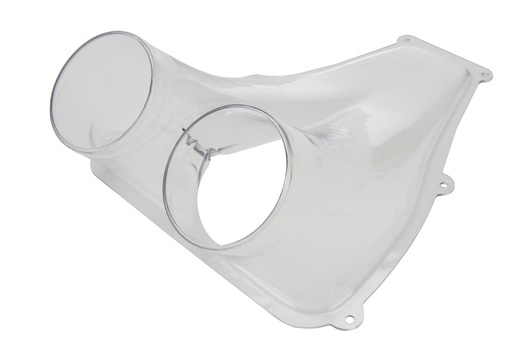 [ALL42144] Allstar Performance - Brake Duct Teardrop Clear Double Hole