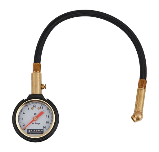 [ALL44076] Allstar Performance - Tire Pressure Gauge 0-20 PSI