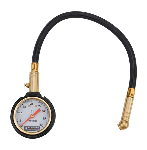 [ALL44077] Allstar Performance - Tire Pressure Gauge 0-40 Psi