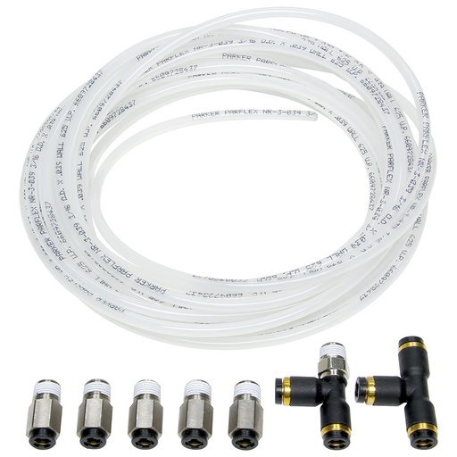[ALL48018] Allstar Performance - Nylon Brake Line Kit For Use W/O Gauges