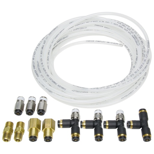 [ALL48019] Allstar Performance - Nylon Brake Line Kit For Use W/ Gauges