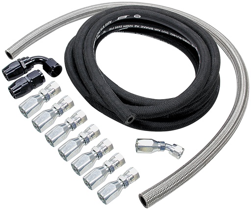 [ALL48200] Allstar Performance - Power Steering Hose Kit Rack Front