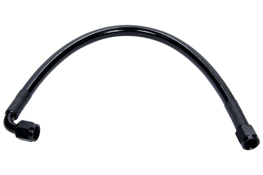 [ALL48466-24] Allstar Performance - Coated Braided Line 24in #6 Hose -6 Str/-6 90 Deg