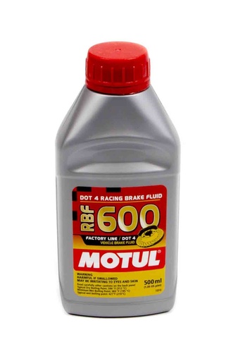 [ALL78117] Allstar Performance - Brake Fluid Motul 600 500ml/16.9oz