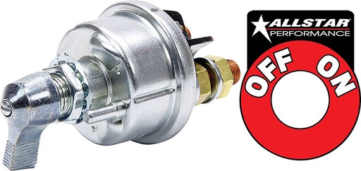 [ALL80155] Allstar Performance - Battery Disc. Switch 300amp For Alternator