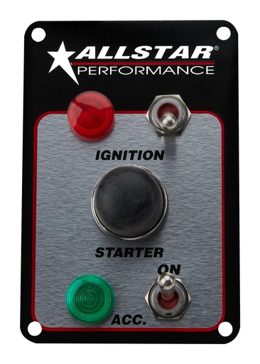 [ALL80164] Allstar Performance - Waterproof Switch Panel Two Switch W/ Lights