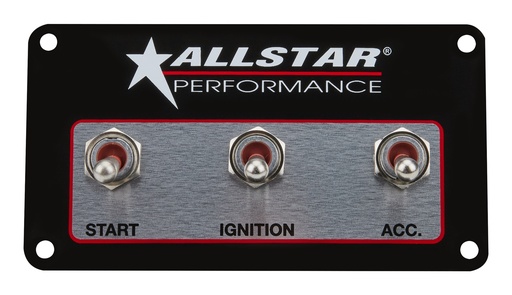 [ALL80165] Allstar Performance - Weatherproof Switch Panel Three Switches