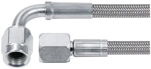 [ALL46404-12-5] Allstar Performance - 12in #4 Line -4 Str/-4 90 Deg Tube Style 5pk